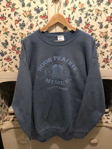 Vintage Vintage 90s Door Prairie Museum Crewneck - image 1