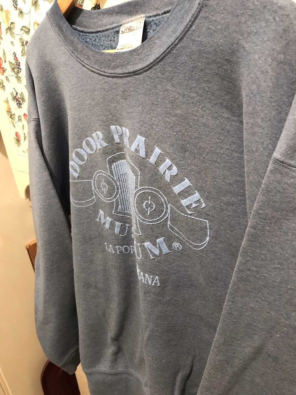 Vintage Vintage 90s Door Prairie Museum Crewneck - image 2