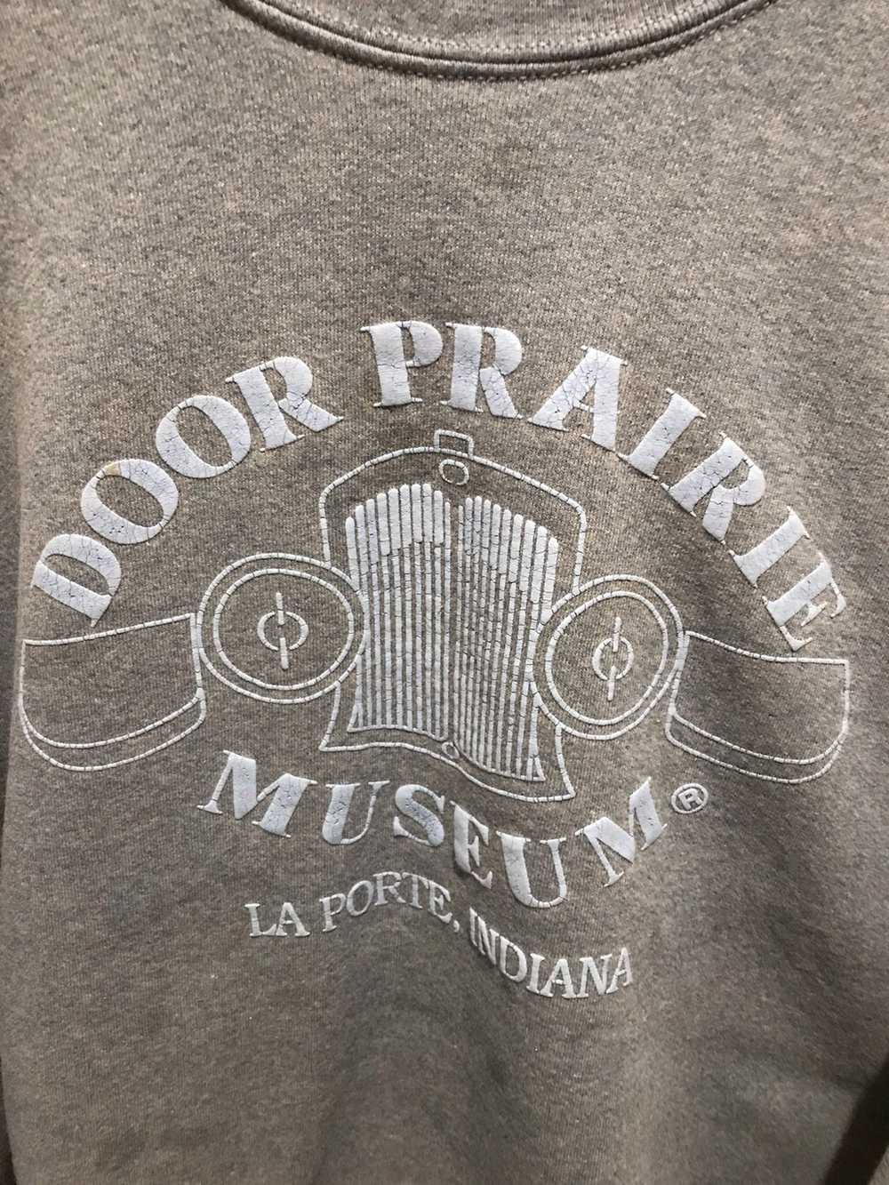 Vintage Vintage 90s Door Prairie Museum Crewneck - image 3