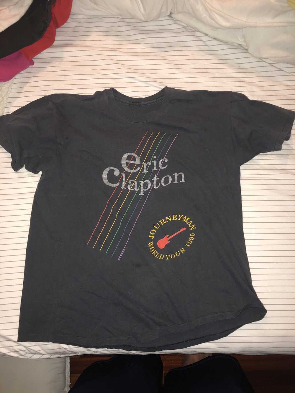 Vintage Vintage Eric Clapton 1990 tour shirt - image 1