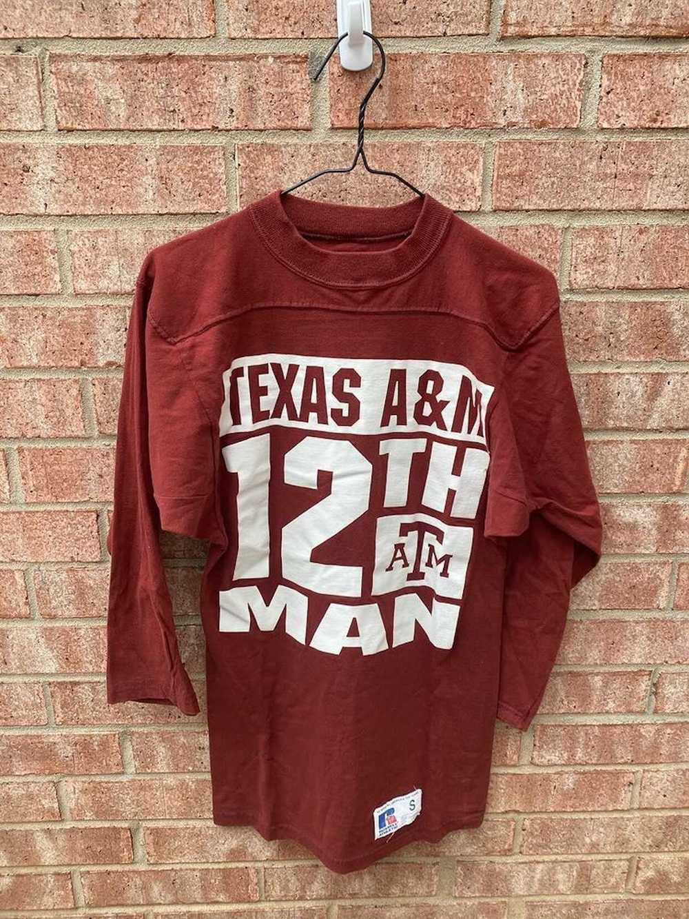 Russell Athletic Texas A& M long sleeve - image 1