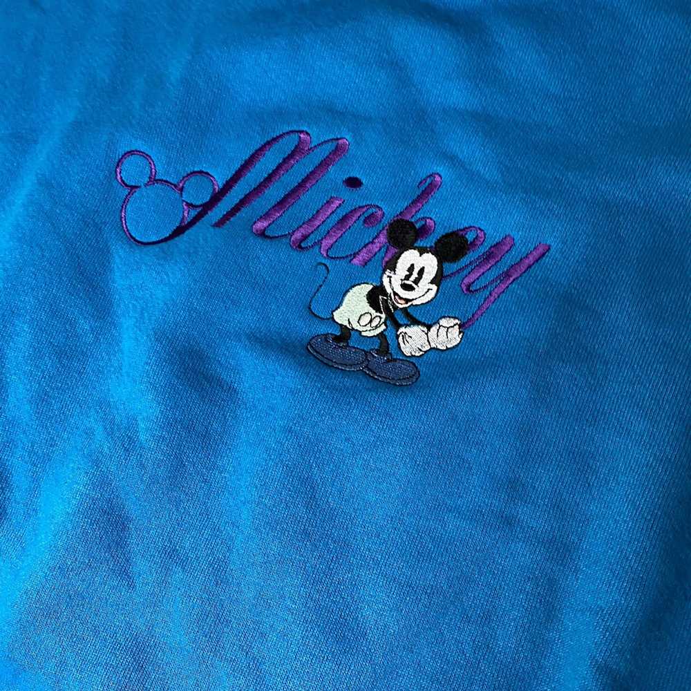 Vintage Vtg 90’s Mickey & Co Mickey Mouse Embroid… - image 3