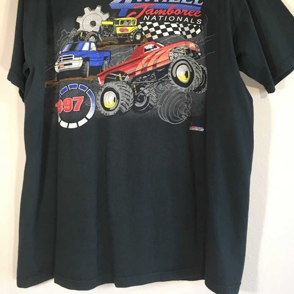 Vintage Vintage Monster Truck T shirt Graphic Pri… - image 3