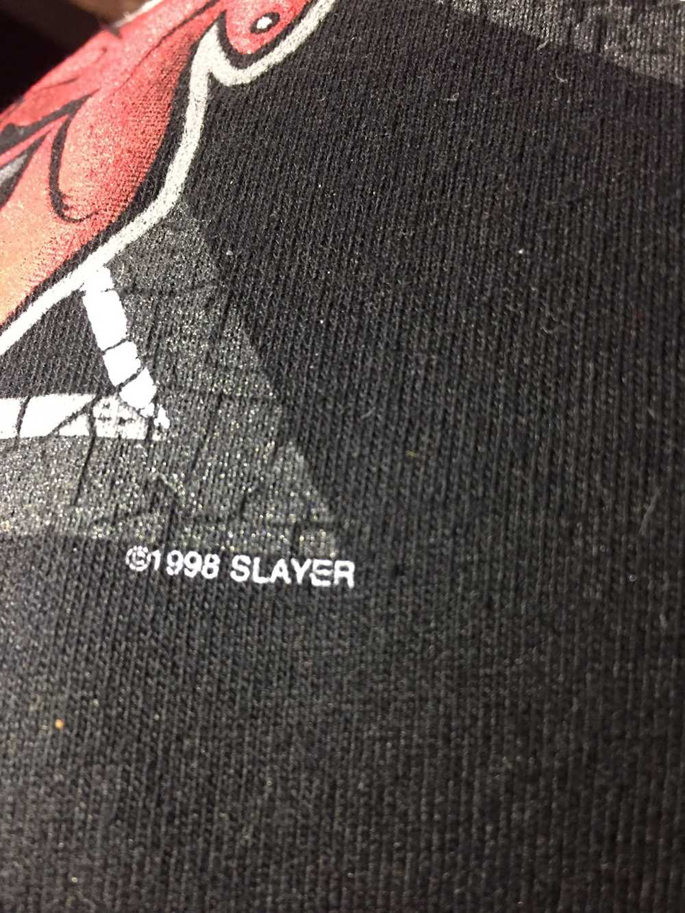 Vintage 90’s Slayer Longsleeve Shirt - image 3