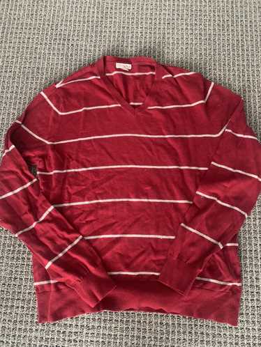 Vintage 2000s Red and White Striped sweater