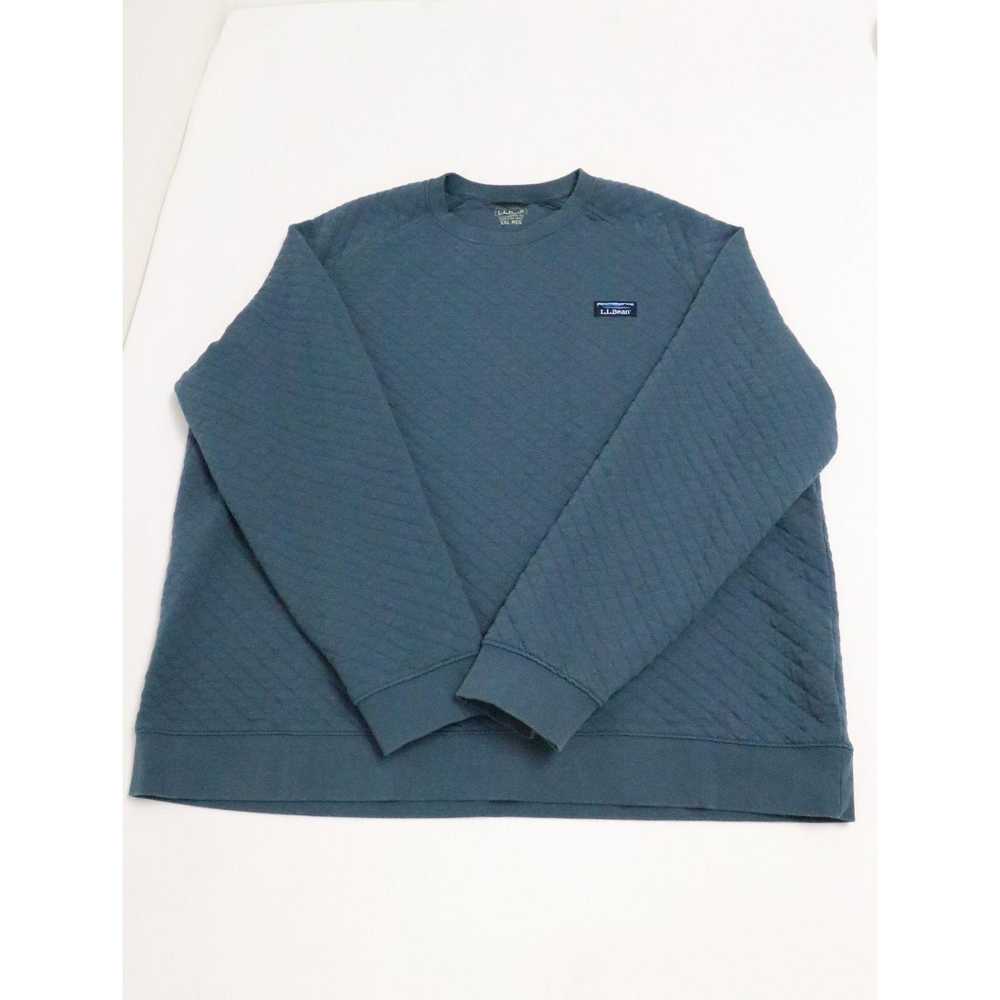 L.L. Bean L.L Bean Traditional Fit Blue Pullover … - image 2