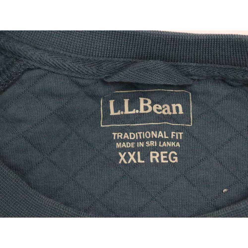 L.L. Bean L.L Bean Traditional Fit Blue Pullover … - image 5