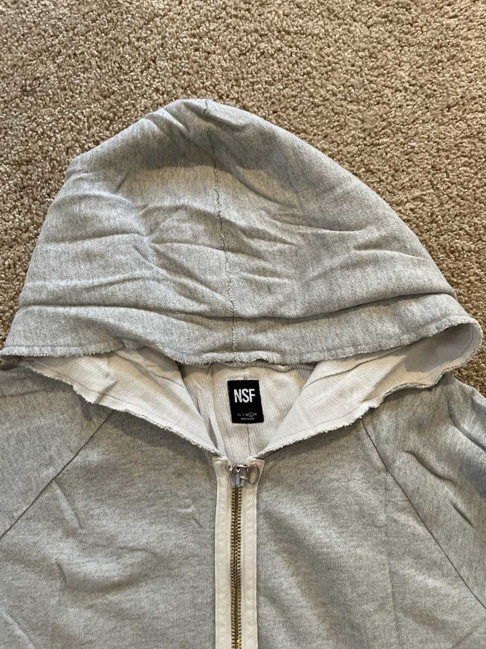 Nsf NSF Distressed Zip-Up Hoodie - image 3