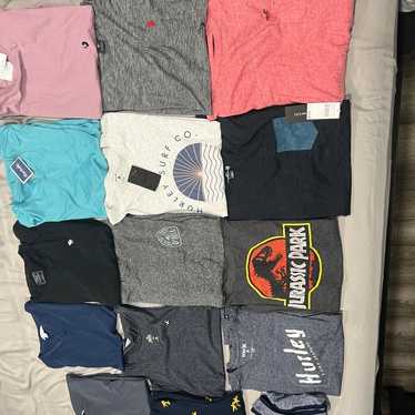 HUGE lot of 15 men’s shirts - image 1