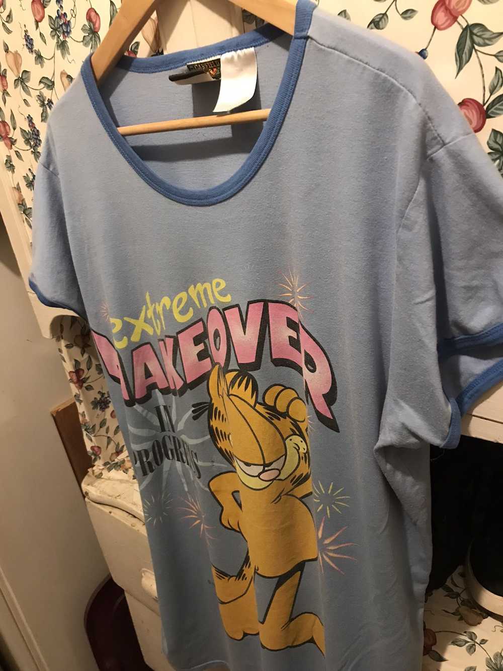 Vintage Vintage 90s Garfield Sleep Shirt - image 2