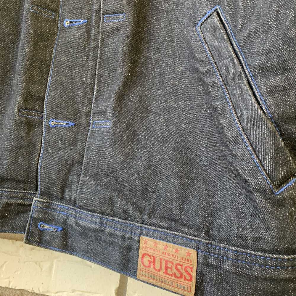 Denim Jacket × Guess × Vintage 90's Vintage Guess… - image 3