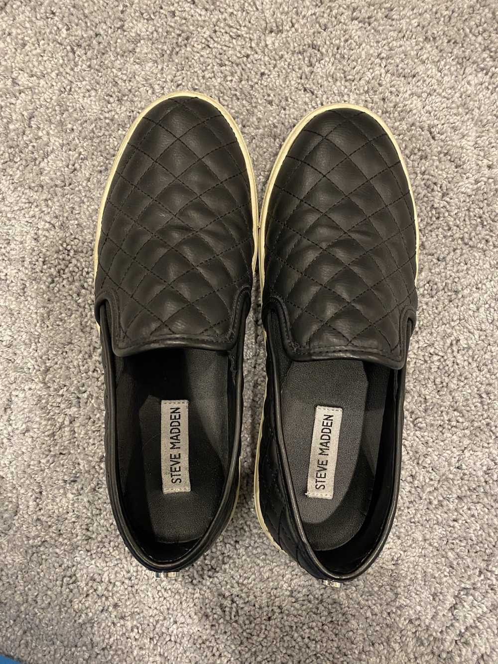 Steve Madden ECENTRCQ BLACK slip on sneaker - image 3