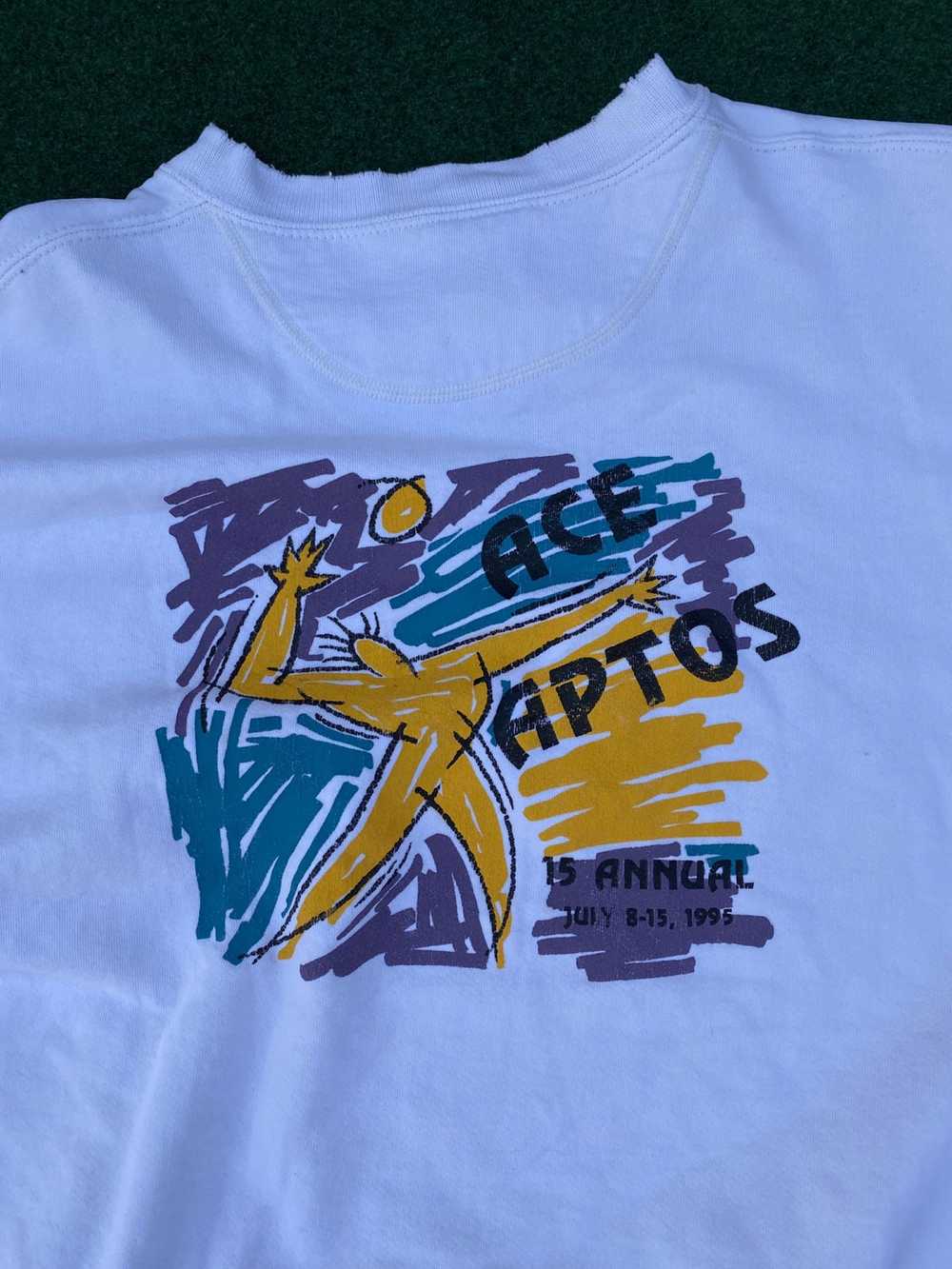 Vintage 80’s Vintage Aptos volleyball Crewneck - image 5