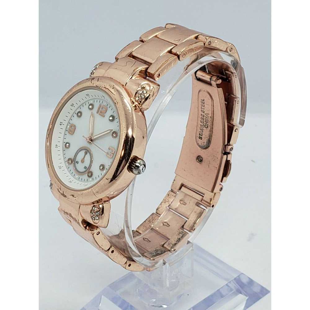 Other Women's 36mm Rose Gold MOP Analog Watch - image 11