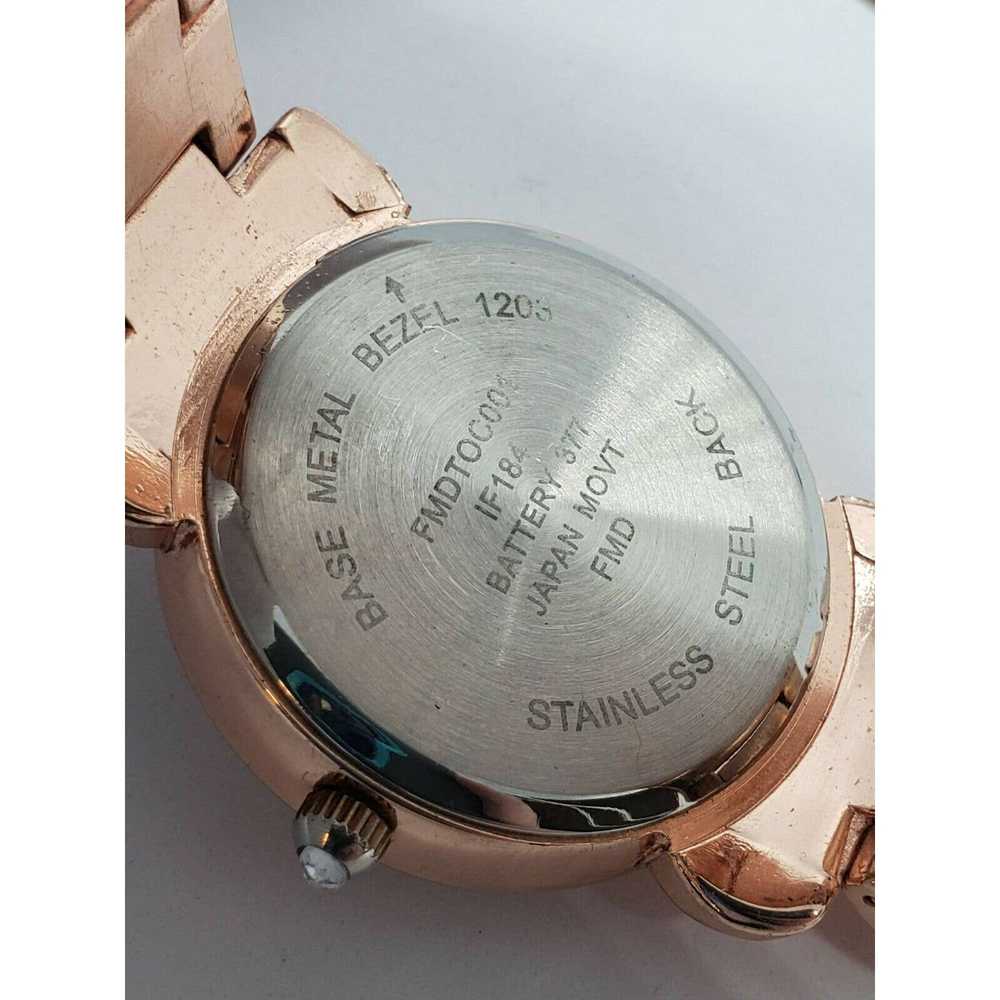 Other Women's 36mm Rose Gold MOP Analog Watch - image 6