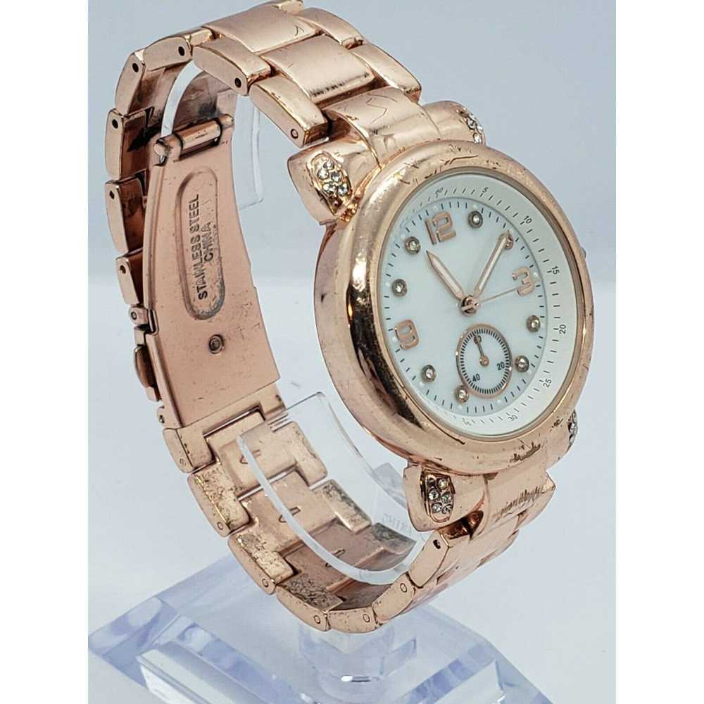Other Women's 36mm Rose Gold MOP Analog Watch - image 9