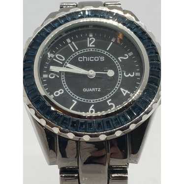 Unlisted Chicos Women Blue Glass Bezel 39mm Watch