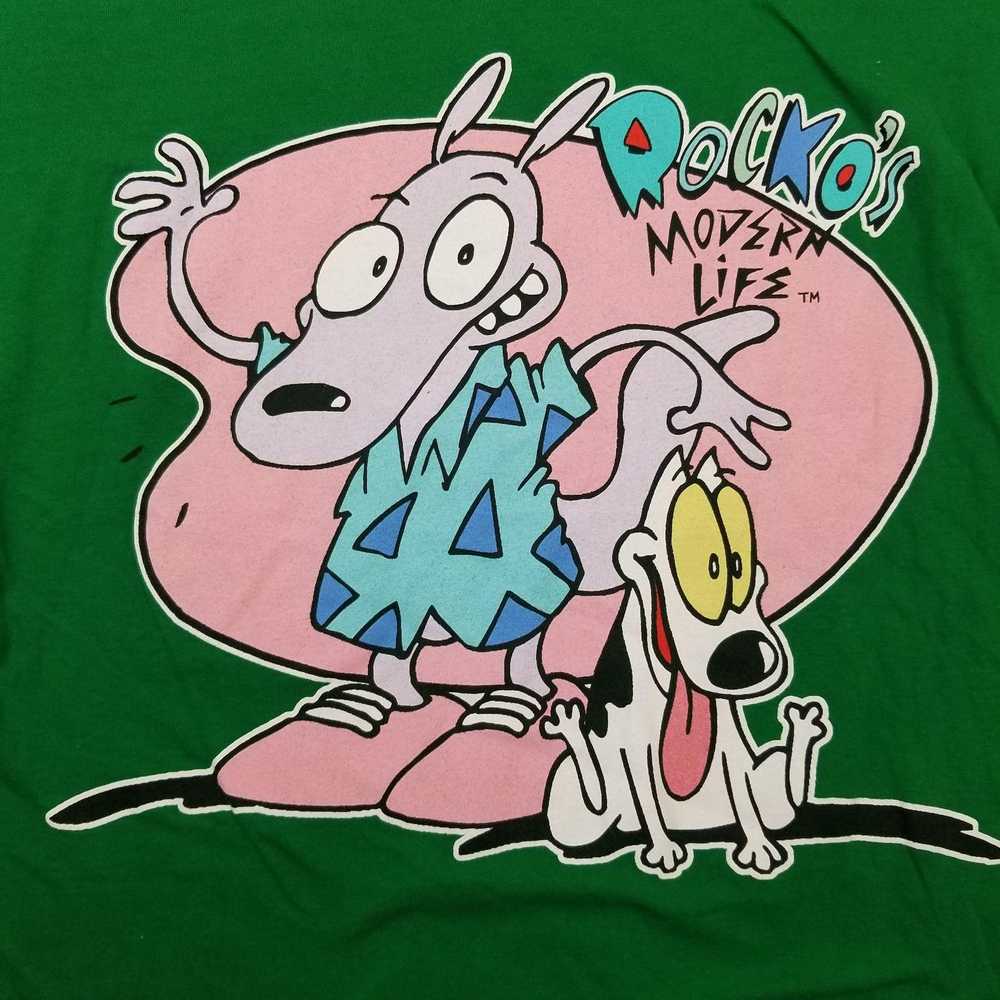 Nickelodeon Nickelodeon Rocko’s Modern Life Green T-S… - Gem