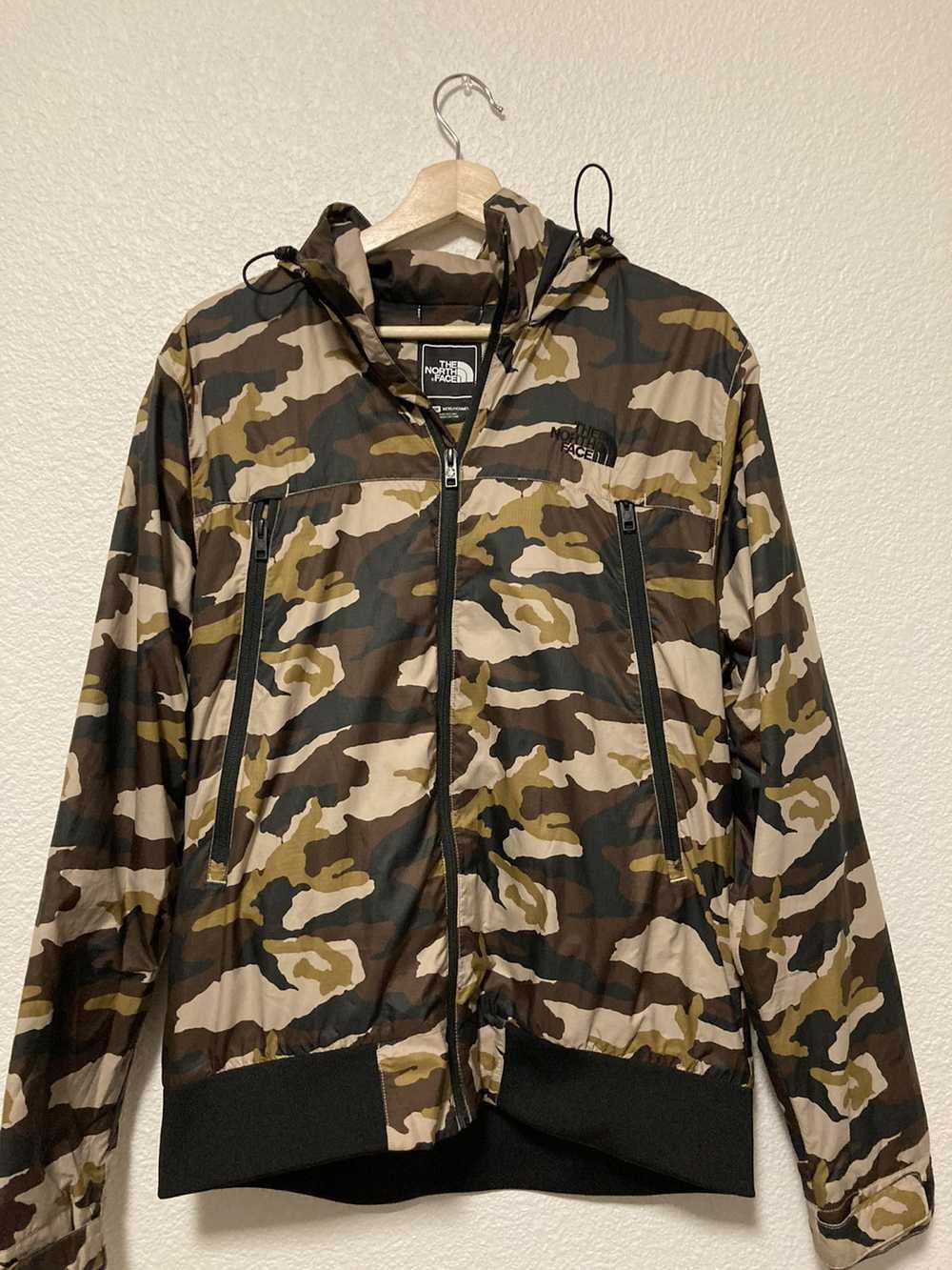 The North Face The north face camo zip up jacket - image 1