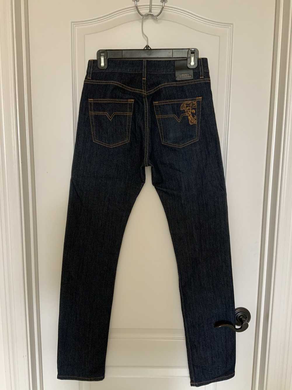 Versace Versace Medusa Denim Jeans - image 1