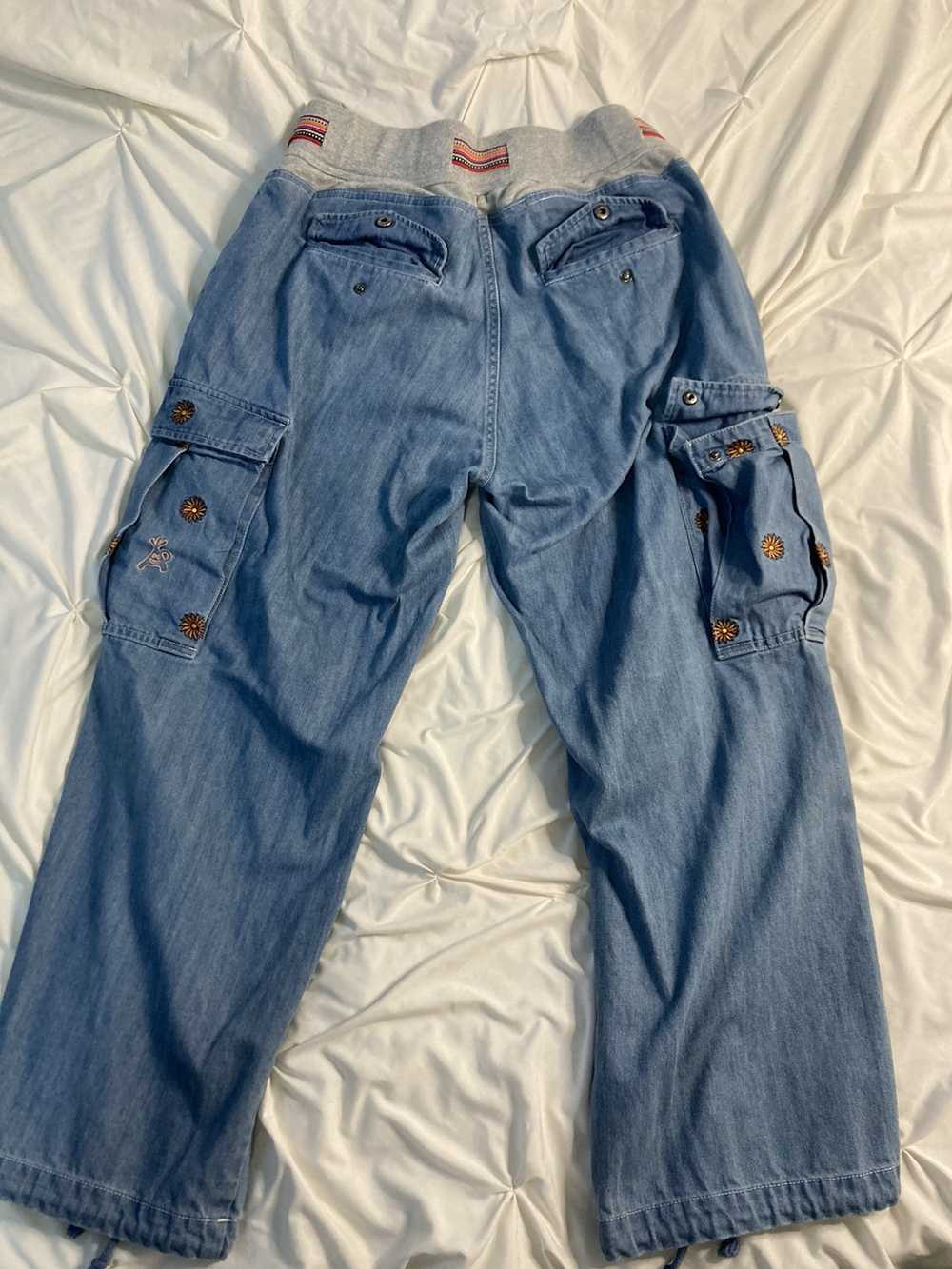 Vintage Sunflower denim - image 3