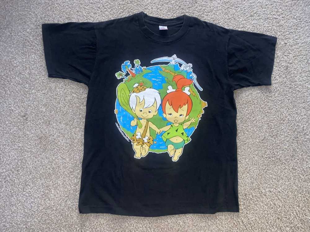 Vintage Bam Bam x Pebbles World Tee - image 1