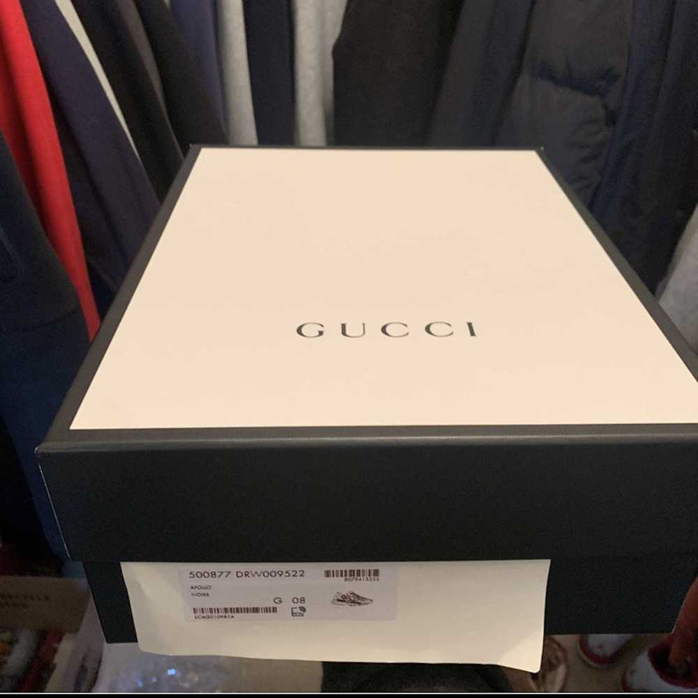 Gucci Gucci Rhython leather sneaker ‘logo’ - image 3