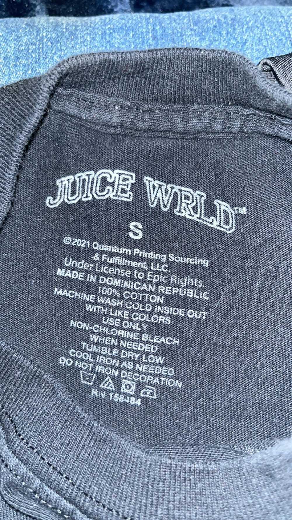 Vintage juice wrld 2021 exclusive shirt - image 2