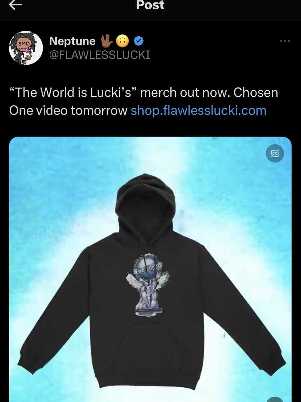 Other “The World Is Lucki’s” Merch Hoodie - image 4