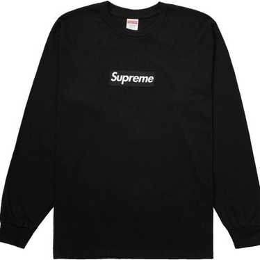 Supreme x Thrasher Multi Logo Long-Sleeve Tee 'Black