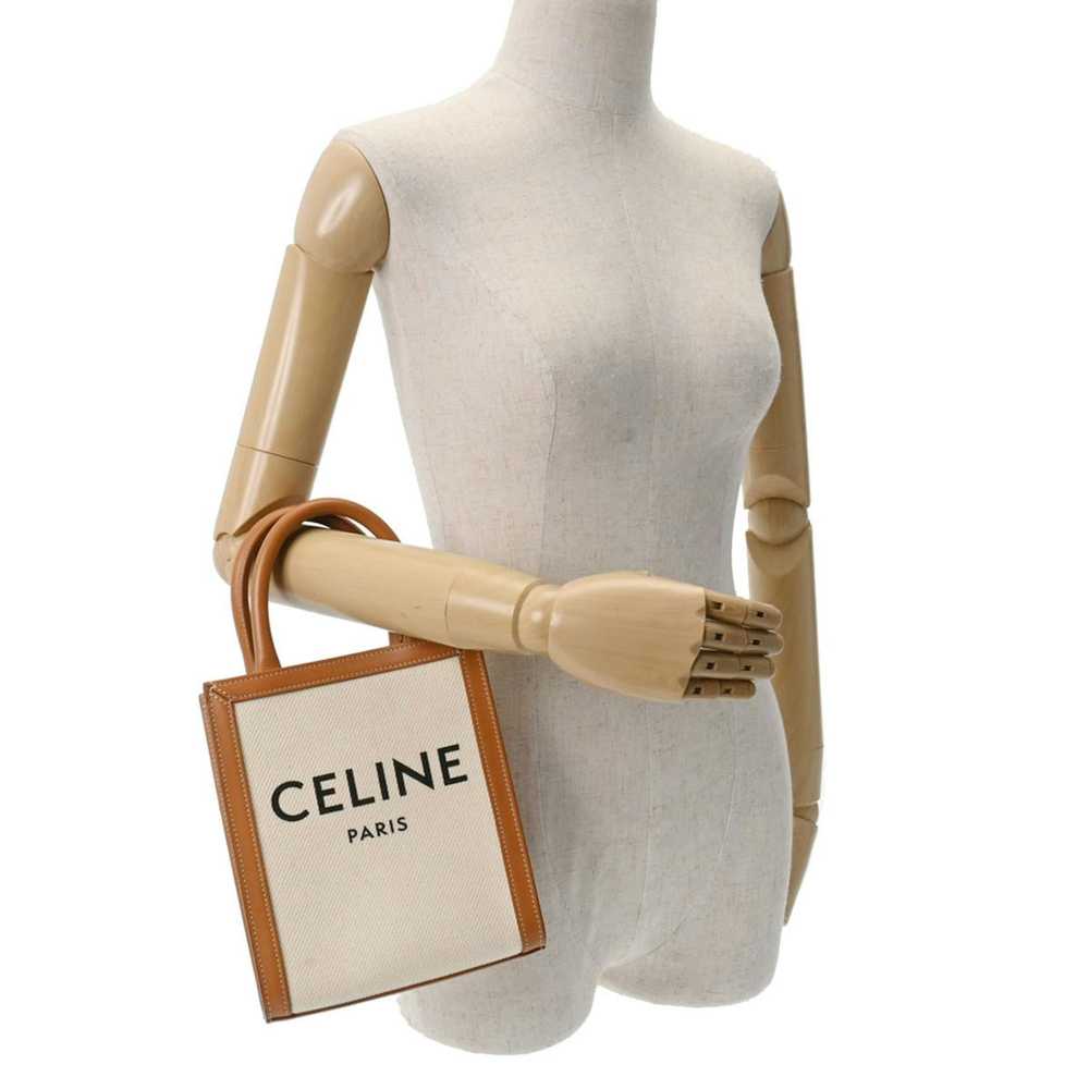 Celine CELINE Vertical Cover Beige/Brown 193302BN… - image 12