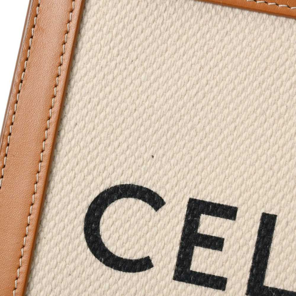 Celine CELINE Vertical Cover Beige/Brown 193302BN… - image 7