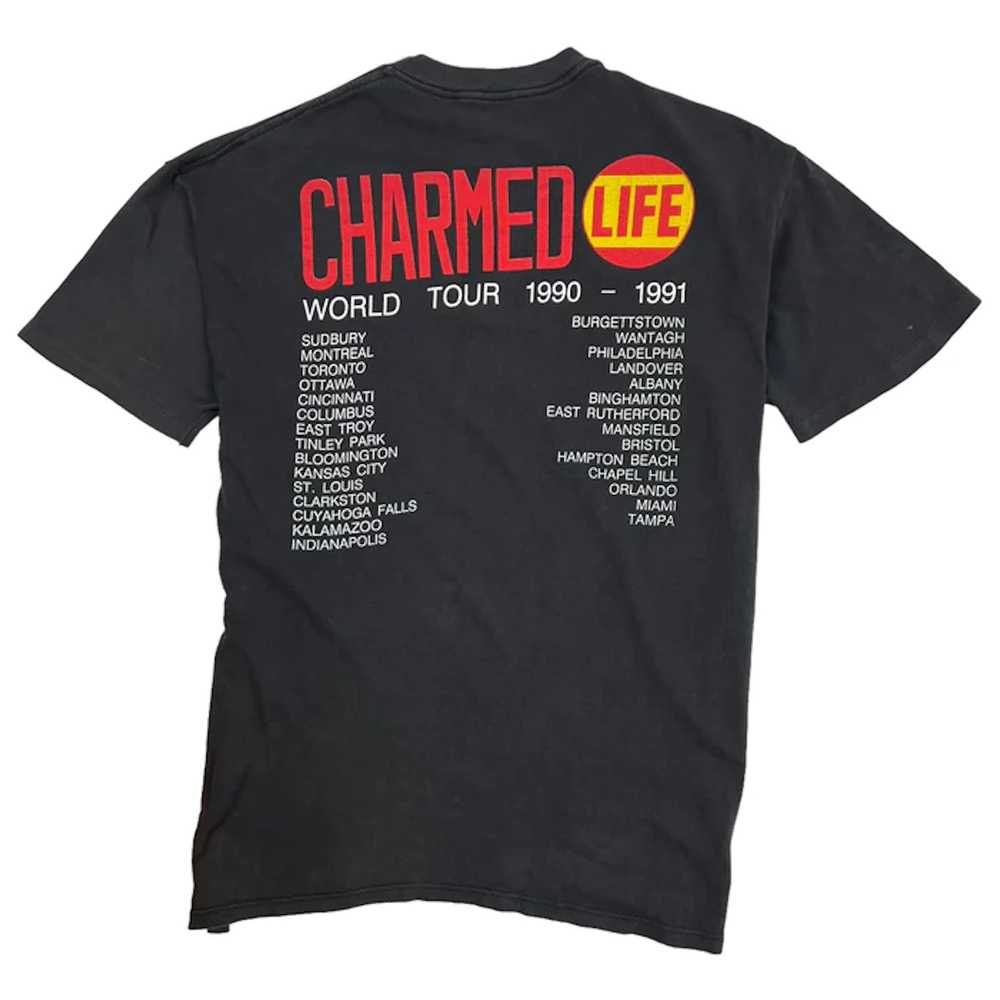 Vintage 1990 BILLY IDOL CHARMED LIFE BLACK TOUR T… - image 5