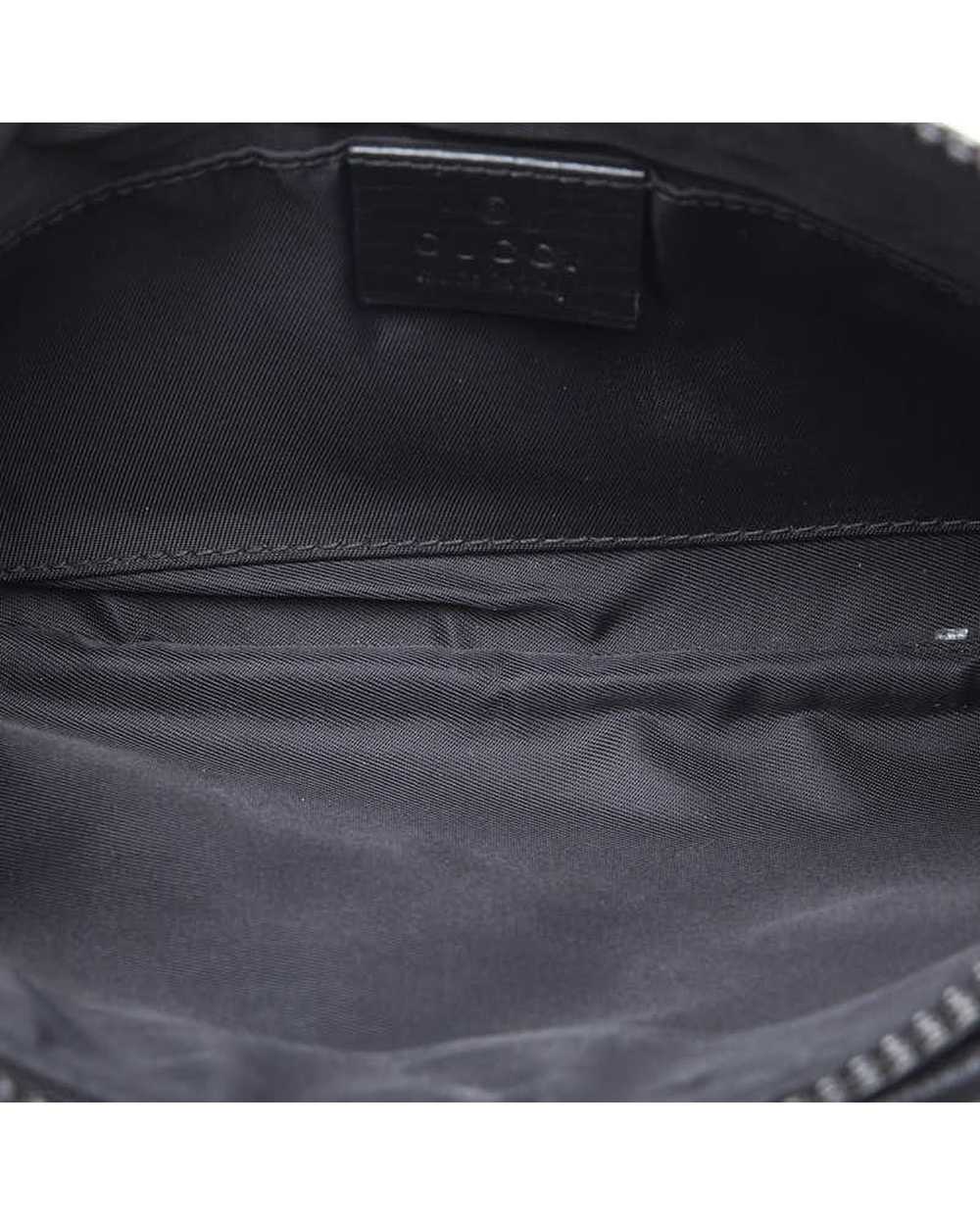 Gucci Black GG Supreme Belt Bag in Excellent Cond… - image 6