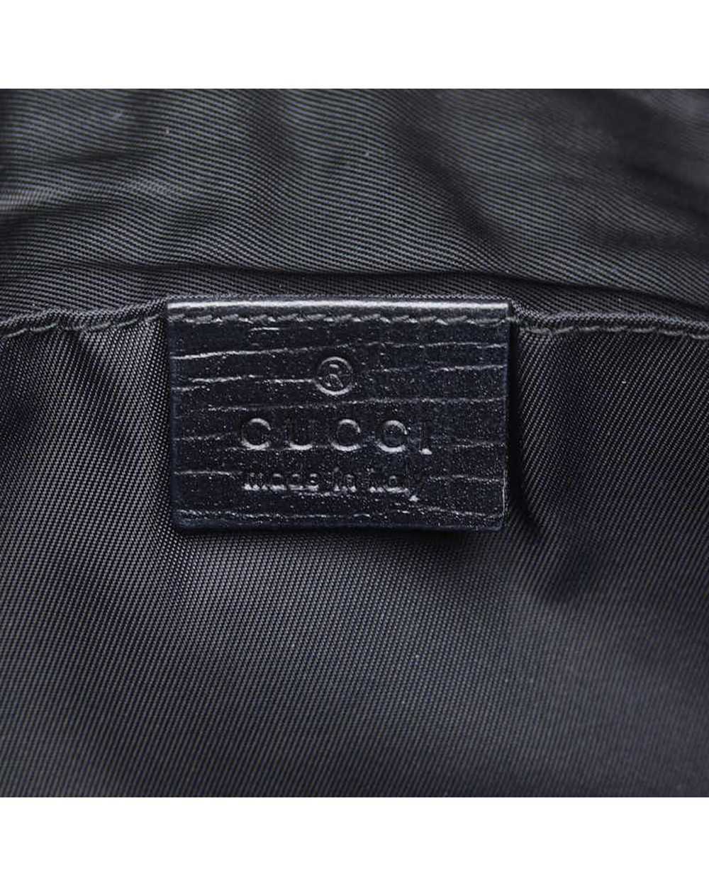 Gucci Black GG Supreme Belt Bag in Excellent Cond… - image 7