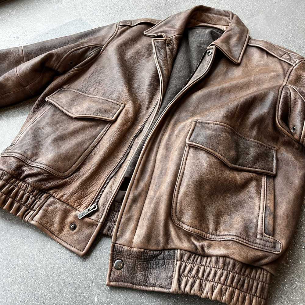 Leather Jacket × Vintage × Wilsons Leather VINTAG… - image 2