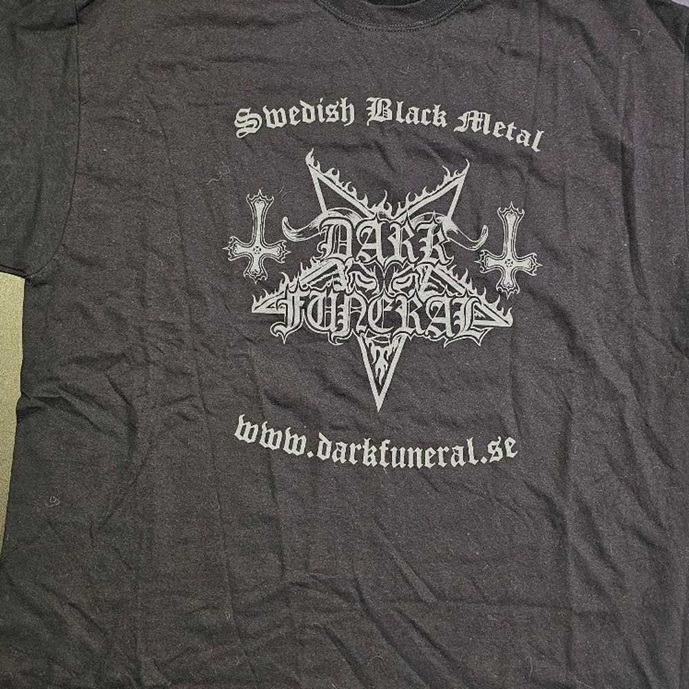 Vintage dark funeral tee - image 1