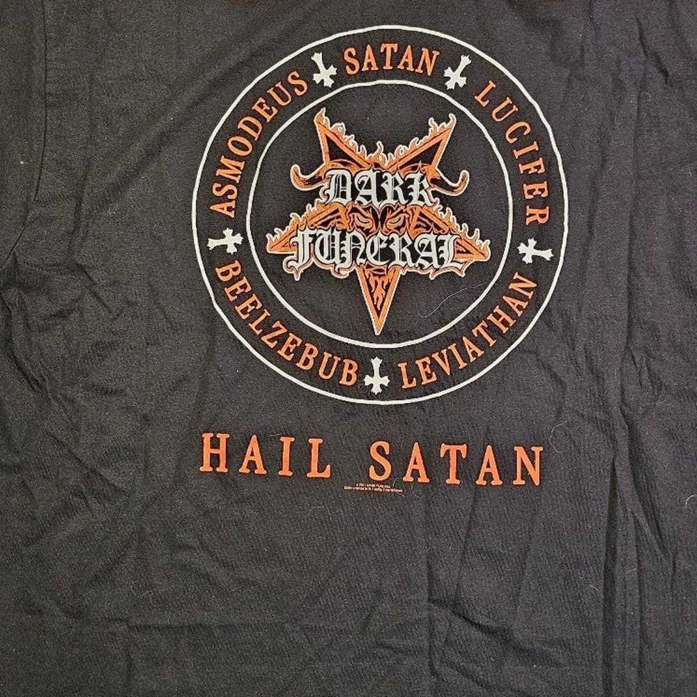 Vintage dark funeral tee - image 2