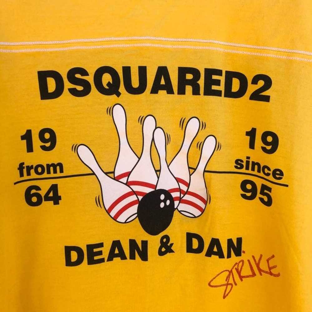 DSQUARED2 Yellow Dean & Dan T-Shirt - image 3