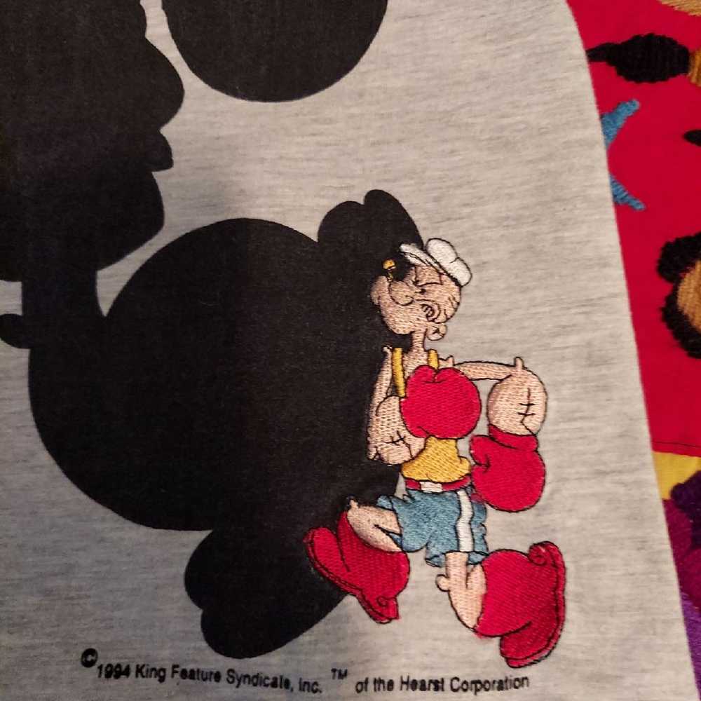 Vintage Popeye shirt - XL - image 9