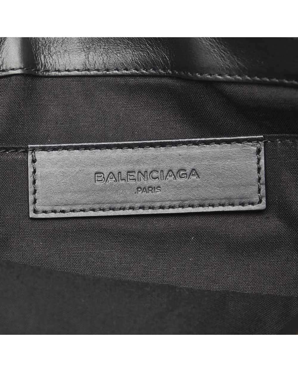 Balenciaga Navy Canvas Clutch Bag in Excellent Co… - image 7