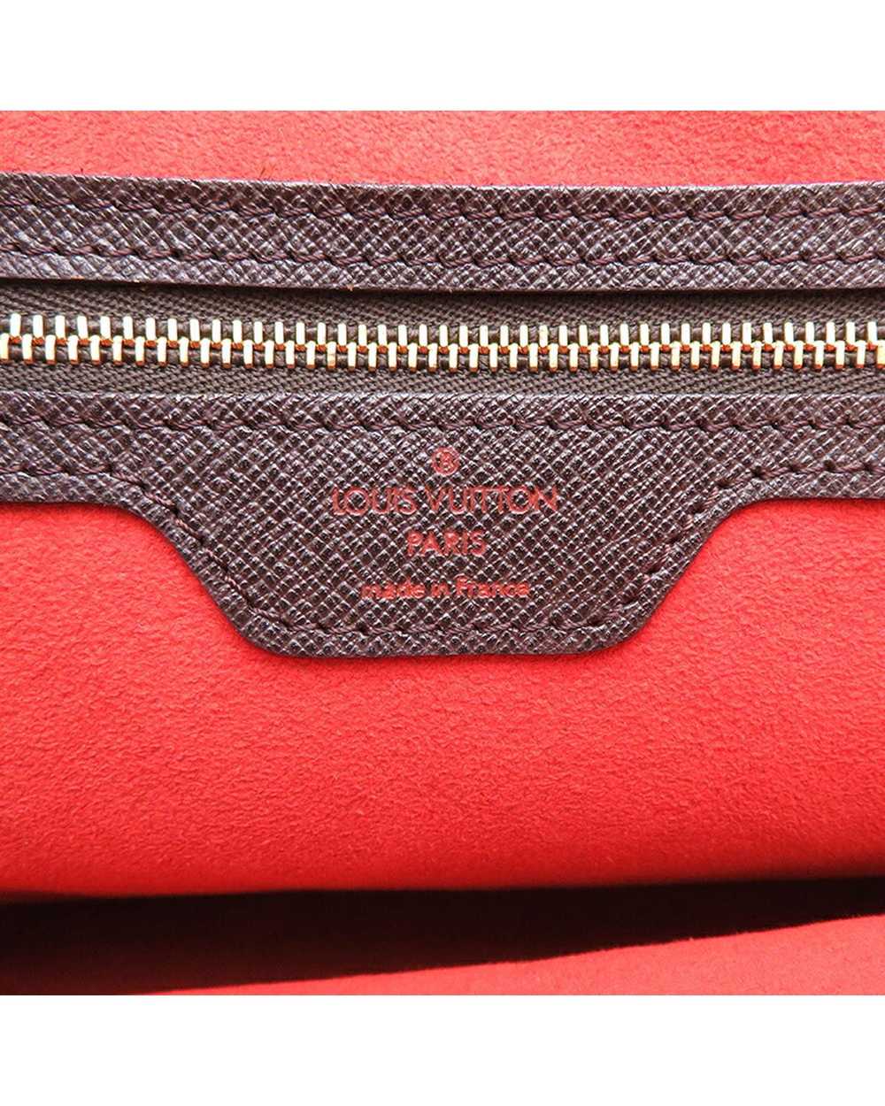 Louis Vuitton Designer Damier Ebene Bag in AB Con… - image 7