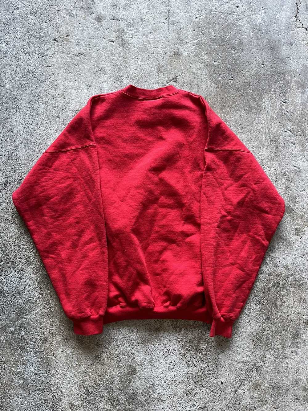 Hanes × Streetwear × Vintage Hanes Red Vintage Cr… - image 3