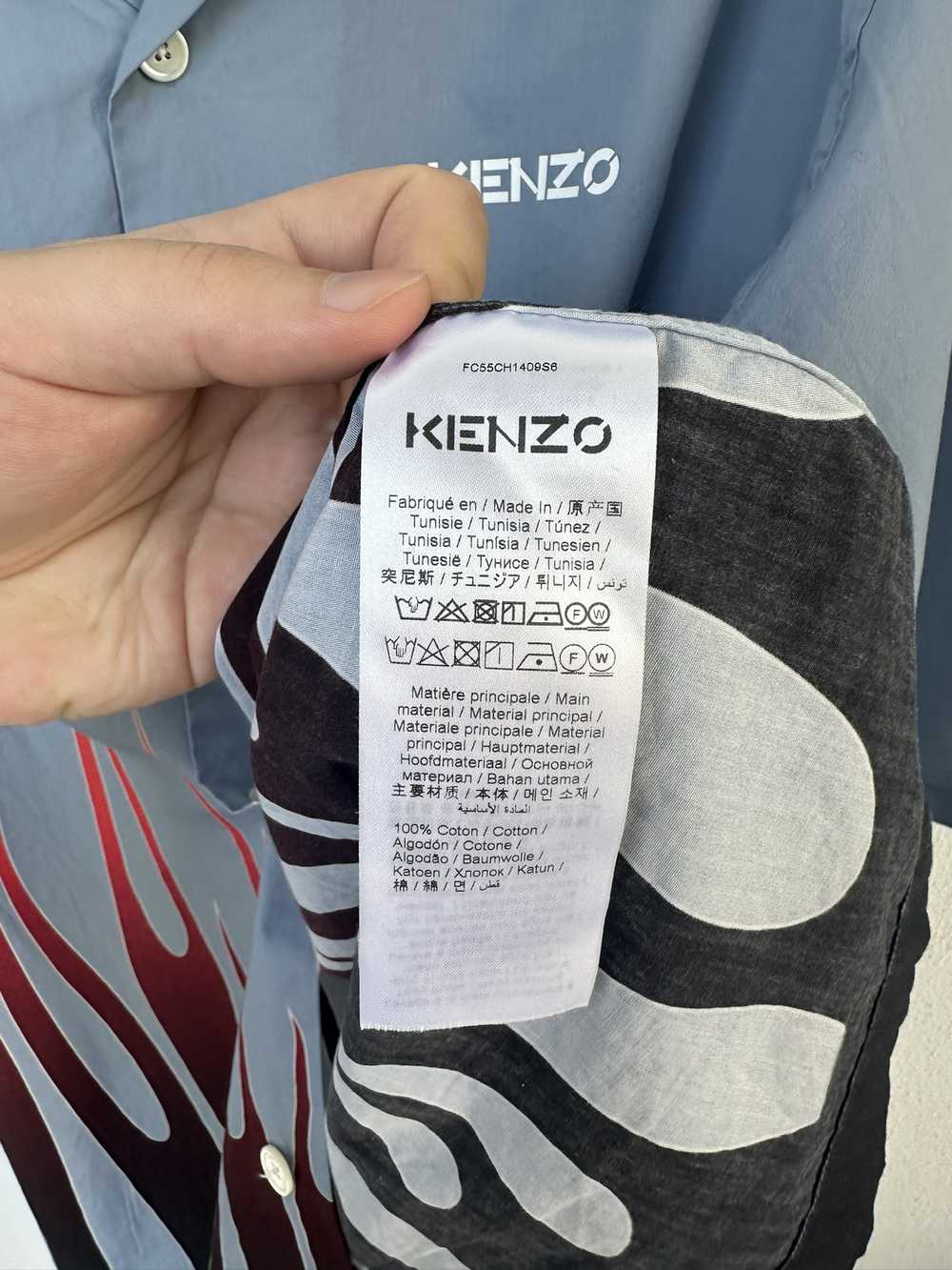 Kenzo Kenzo Flame Print Shirt - image 5