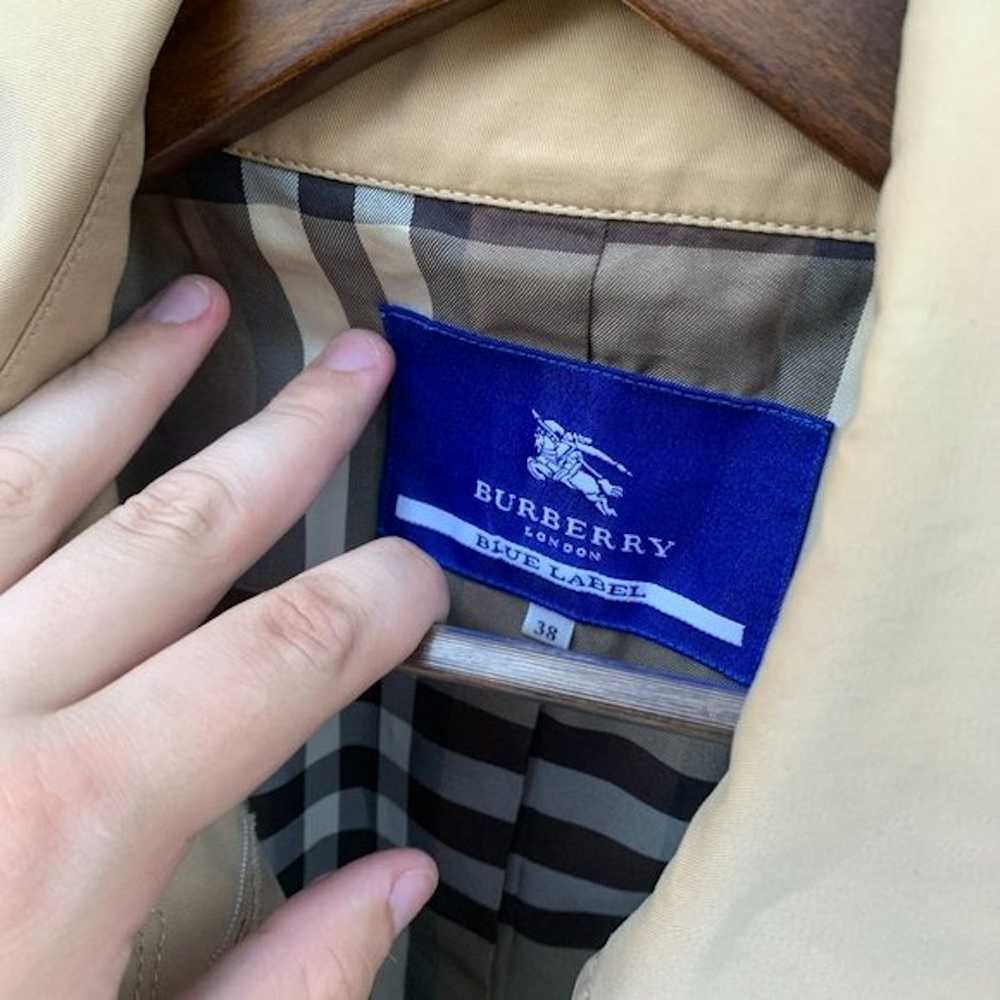 Burberry Vintage Burberry Blue Label Novacheck Ja… - image 8