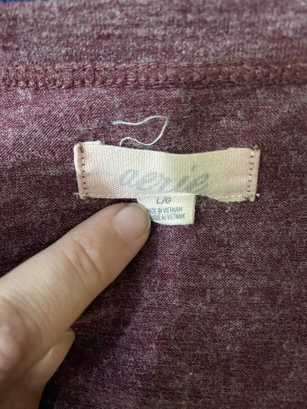 Other Aerie Purple Large Long Sleeve Shirt - image 2