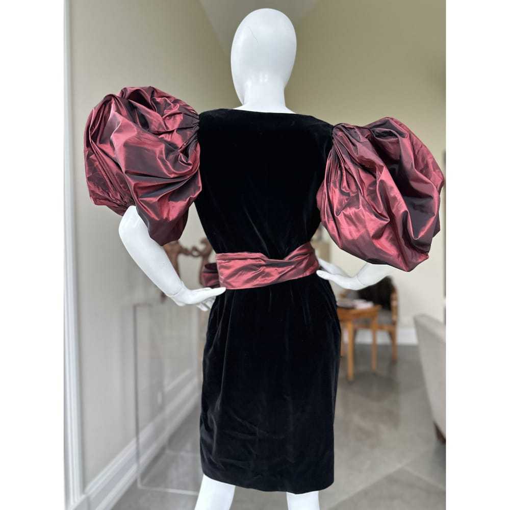 Yves Saint Laurent Velvet mid-length dress - image 2