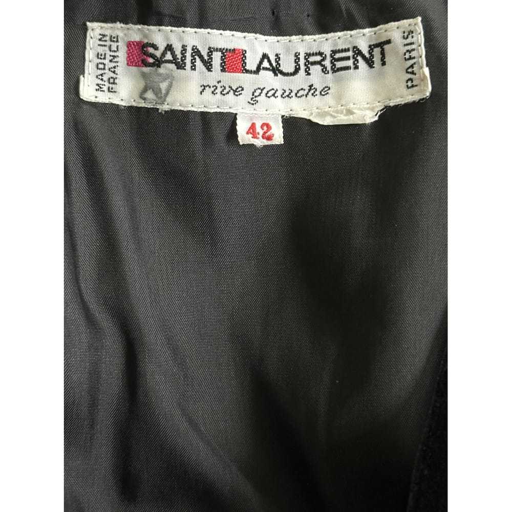 Yves Saint Laurent Velvet mid-length dress - image 3