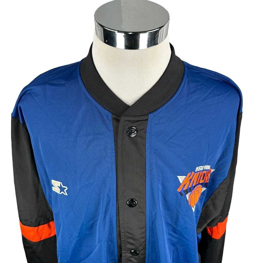 Starter Vintage Starter NY Knicks Warm Up Jacket … - image 2