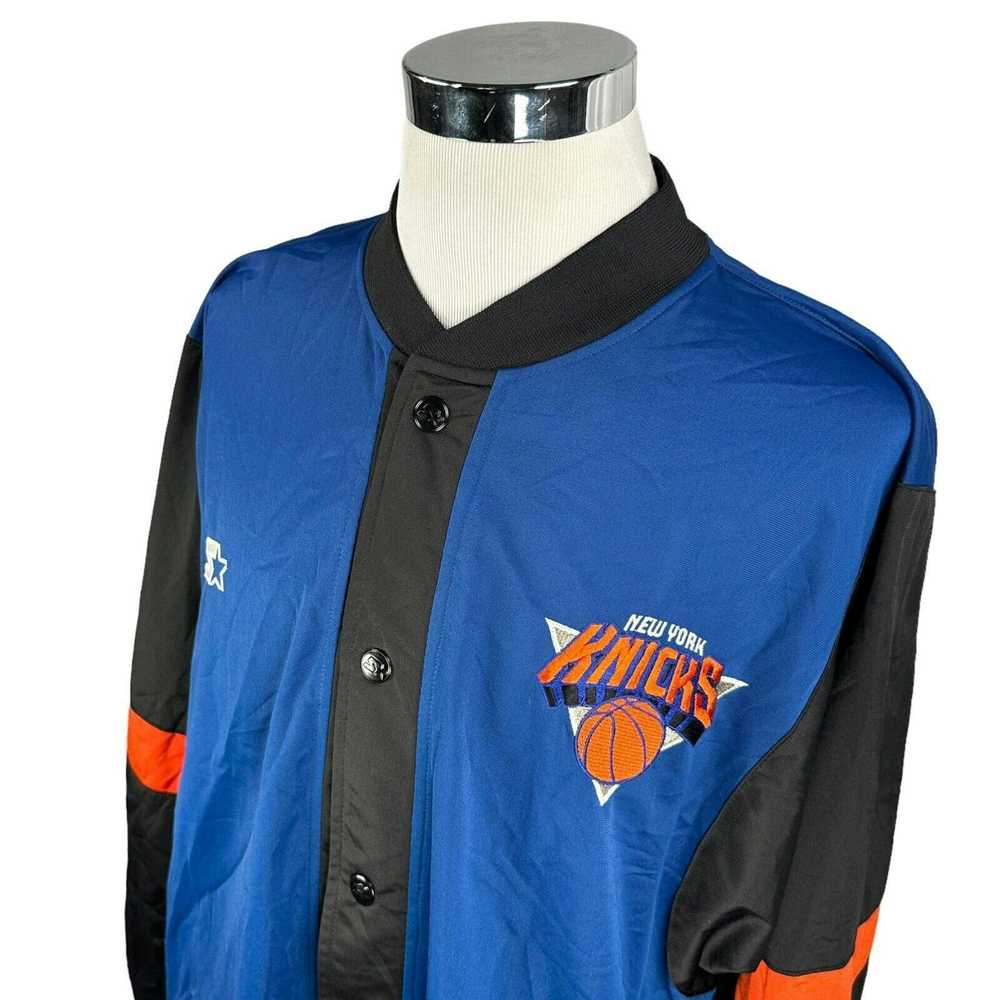 Starter Vintage Starter NY Knicks Warm Up Jacket … - image 3
